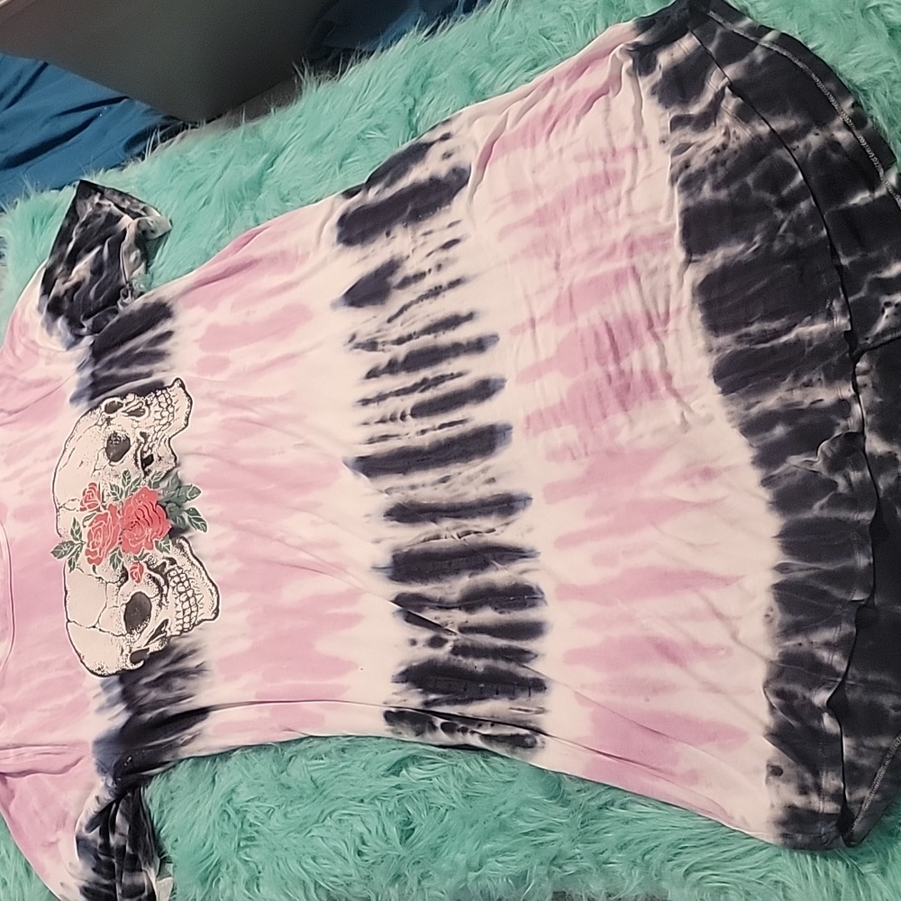 Torrid knit tiedye t-shirt dress 3x